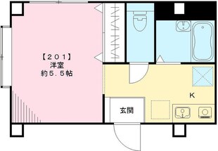 ソルビオス常盤台の物件間取画像